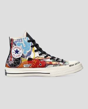 Zapatillas Altas Converse Chuck 70 Beat The World Multicolor | CV-051DEM