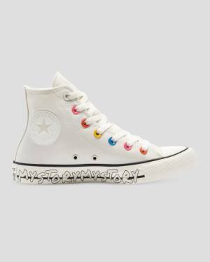 Zapatillas Altas Converse Chuck Taylor All Star My Story Beige | CV-187TKS