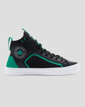 Zapatillas Altas Converse Chuck Taylor All Star Ultra Negras Verde | CV-721SDL