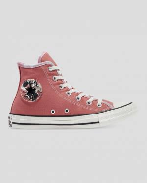 Zapatillas Altas Converse Chuck Taylor All Star Festival Rosas | CV-807PTG