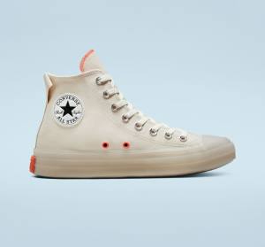 Zapatillas Altas Converse Chuck Taylor All Star CX Stretch Lona Marrones Mango | CV-896WJF