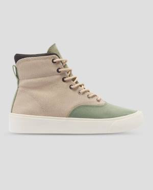 Zapatillas Altas Converse Jungle Cloth Skidgrip Marrones Verde | CV-976JZM