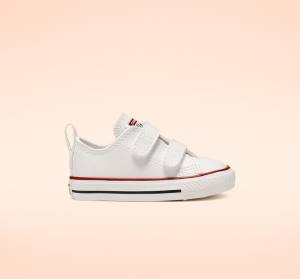 Zapatillas Bajas Converse Chuck Taylor All Star Easy-On Cuero Blancas | CV-068NEG