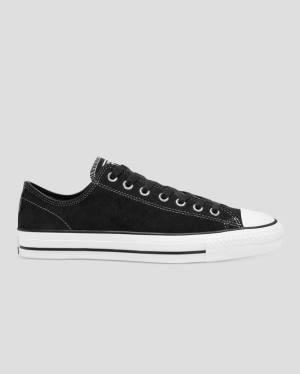 Zapatillas Bajas Converse Chuck Taylor All Star Pro Gamuza Negras | CV-367OHZ