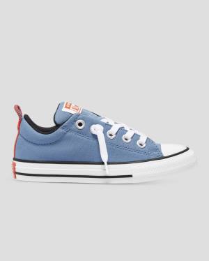 Zapatillas Bajas Converse Chuck Taylor All Star Calle Slip Azules | CV-726UQY