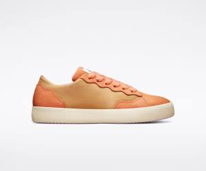 Zapatillas Bajas Converse GOLF le FLEUR GLF 2.0 Amarillo Oscuro Cobra Marrones Blancas | CV-876XCL