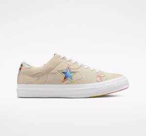 Zapatillas Bajas Converse One Star Pride Rojas | CV-281HSA