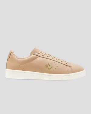 Zapatillas Bajas Converse Pro Cuero Horween Kaki | CV-968MZC