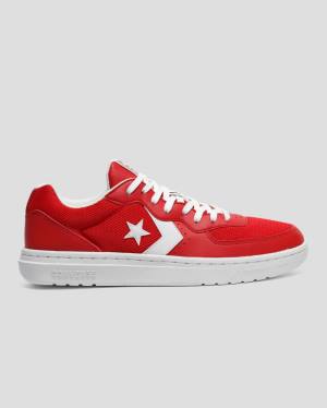 Zapatillas Bajas Converse Rival Sintetico Cuero Twisted Summer Rojas | CV-632NWX