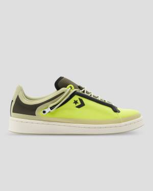 Zapatillas Bajas Converse Seam Tape Pro Cuero Verde | CV-481WQX