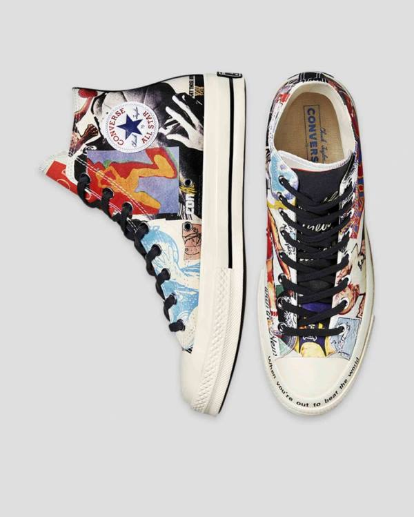 Zapatillas Altas Converse Chuck 70 Beat The World Multicolor | CV-051DEM