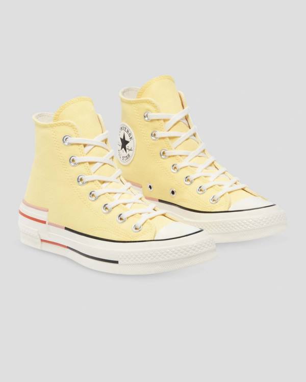 Zapatillas Altas Converse Chuck 70 Colour Block Amarillo | CV-203QMZ