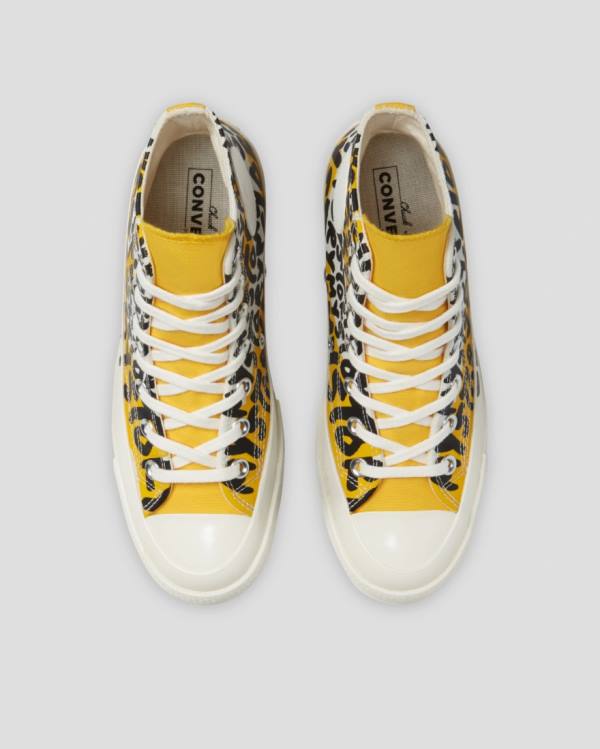 Zapatillas Altas Converse Chuck 70 My Story Amarillo | CV-879AOI