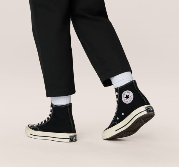 Zapatillas Altas Converse Chuck 70 Negras | CV-930RXN