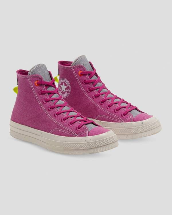 Zapatillas Altas Converse Chuck 70 Renew Regrind Foxing Rosas | CV-308ARL