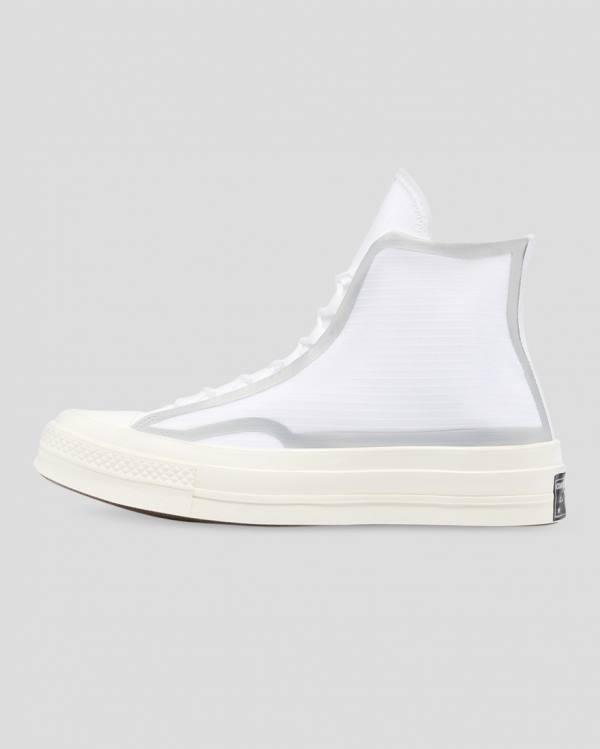 Zapatillas Altas Converse Chuck 70 Tape Seam Blancas | CV-367BKN