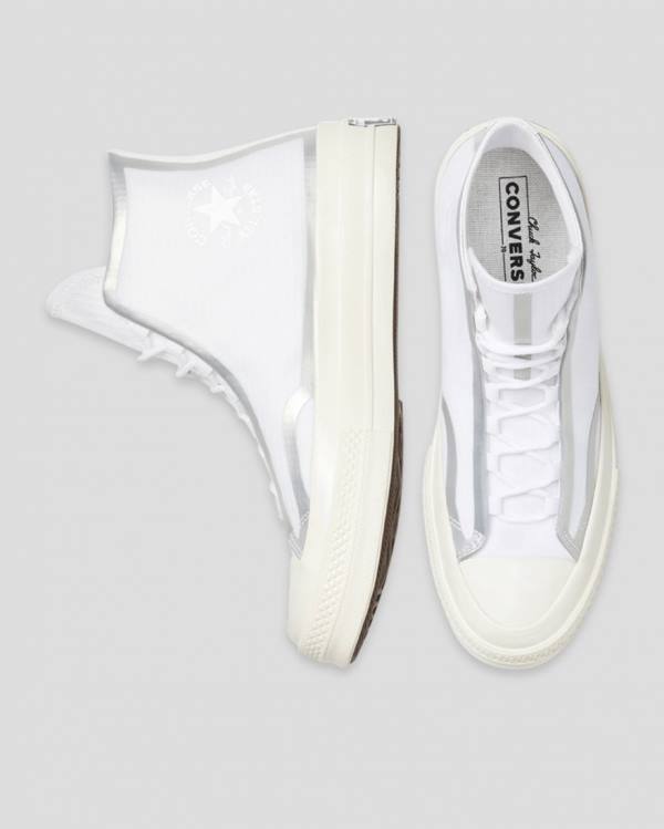 Zapatillas Altas Converse Chuck 70 Tape Seam Blancas | CV-367BKN