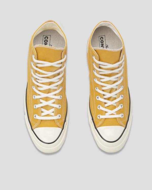 Zapatillas Altas Converse Chuck 70 Vintage Lona Amarillo | CV-269AQD