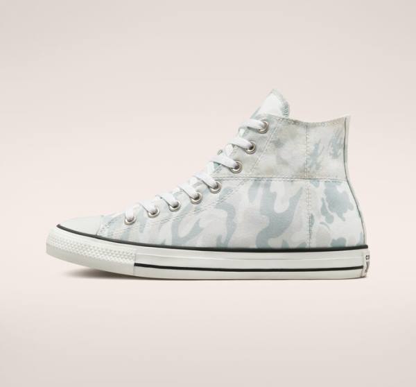 Zapatillas Altas Converse Chuck Taylor All Star Split Panel Camo Blancas Gris | CV-019USP