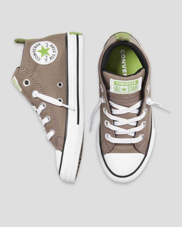 Zapatillas Altas Converse Chuck Taylor All Star Calle Marrones | CV-057ZGJ