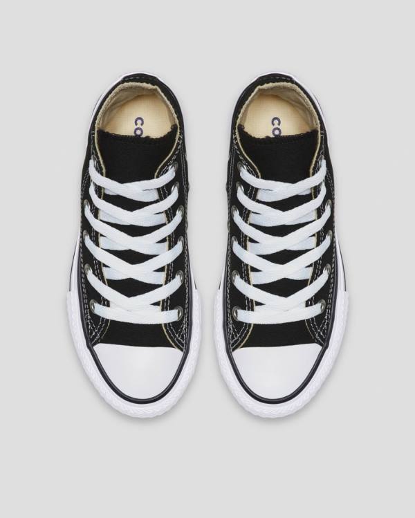 Zapatillas Altas Converse Chuck Taylor All Star Negras | CV-172HNQ