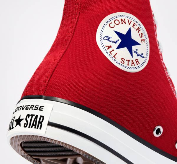 Zapatillas Altas Converse Chuck Taylor All Star Classic Rojas | CV-271DLY