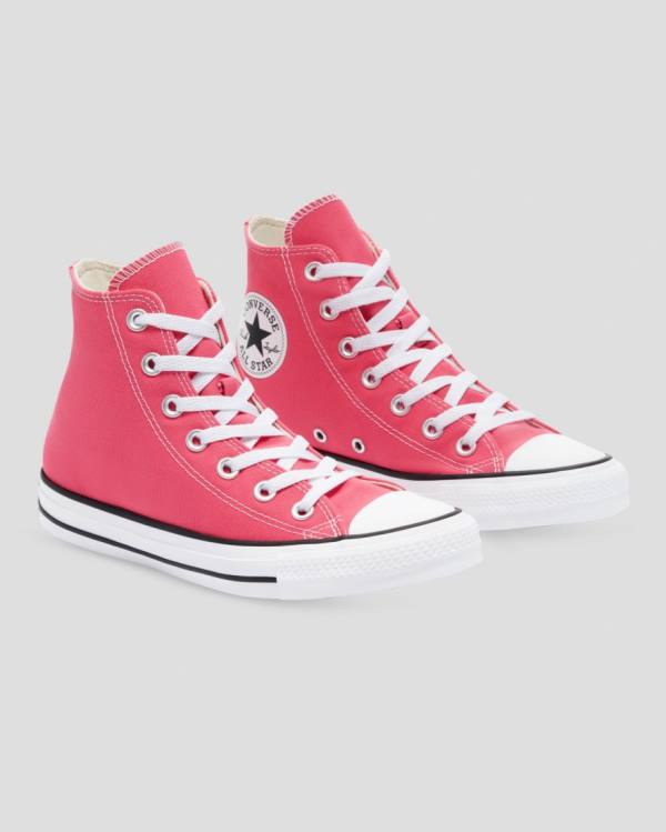 Zapatillas Altas Converse Chuck Taylor All Star Seasonal Colour Rosas | CV-340TUA