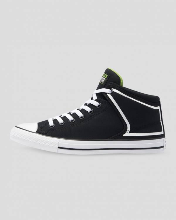 Zapatillas Altas Converse Chuck Taylor All Star High Calle Dramatic Nights Negras | CV-341JOT