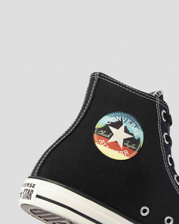 Zapatillas Altas Converse Chuck Taylor All Star National Parks Patch Negras | CV-345VAS