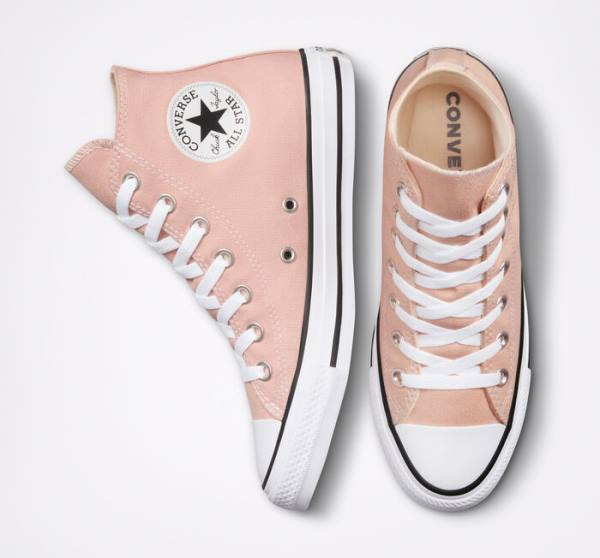 Zapatillas Altas Converse Chuck Taylor All Star Seasonal Color Rosas | CV-372WLK