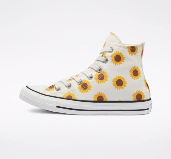 Zapatillas Altas Converse Chuck Taylor All Star Summer Spirit Marrones | CV-389UXG