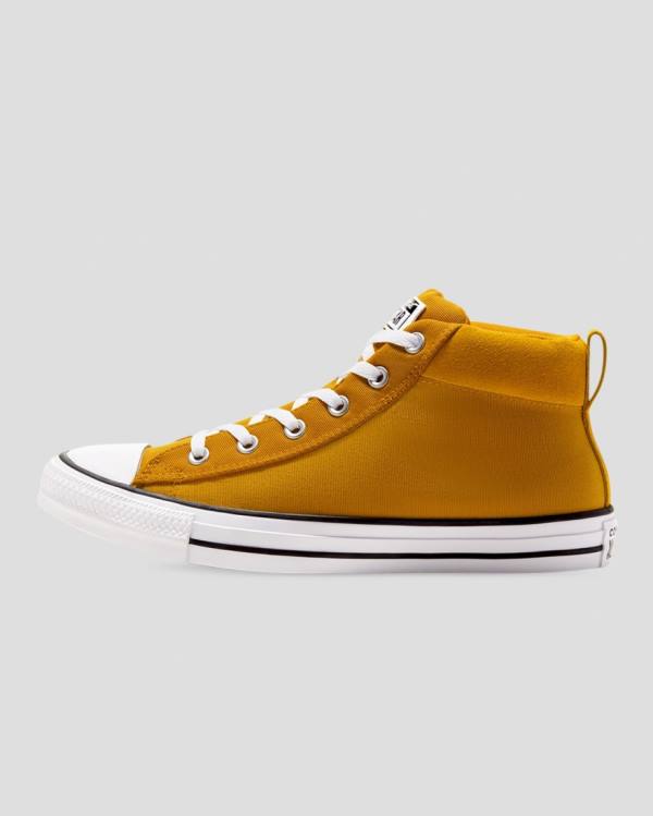 Zapatillas Altas Converse Chuck Taylor All Star Calle Mix And Match Amarillo | CV-452QXT