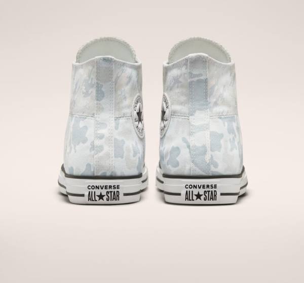 Zapatillas Altas Converse Chuck Taylor All Star Split Panel Camo Blancas Gris | CV-471EMC