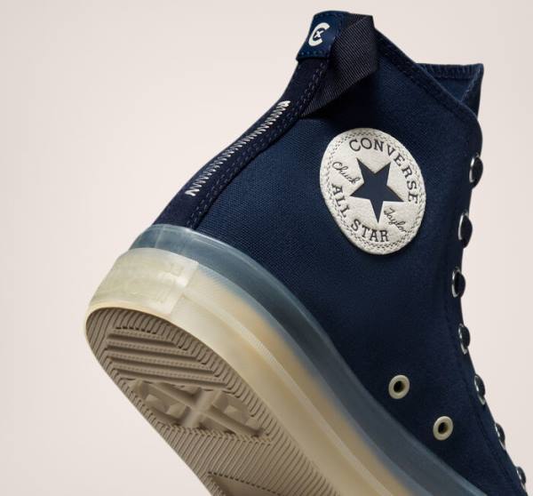 Zapatillas Altas Converse Chuck Taylor All Star CX Seasonal Color Azul Marino Obsidian | CV-482KAM