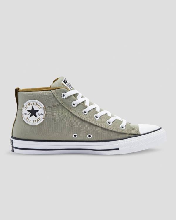 Zapatillas Altas Converse Chuck Taylor All Star Calle Light Field Surplus Verde | CV-483RDJ