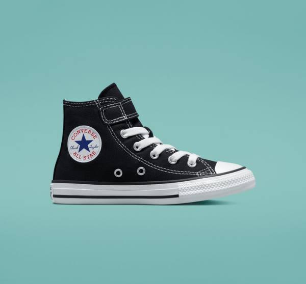 Zapatillas Altas Converse Chuck Taylor All Star Easy-On Negras Beige Blancas | CV-520QFS