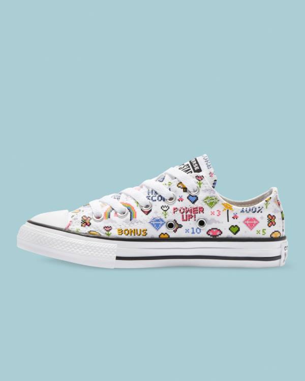 Zapatillas Altas Converse Chuck Taylor All Star Girls Gamer Blancas | CV-561MEG