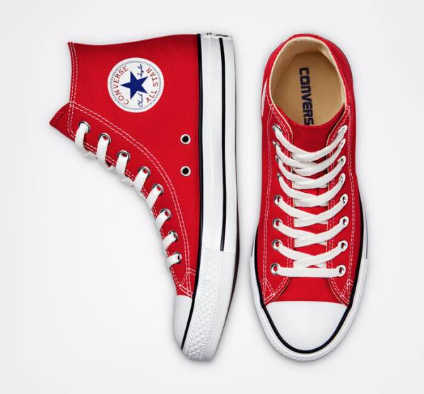 Zapatillas Altas Converse Chuck Taylor All Star Red Rojas | CV-583EGN