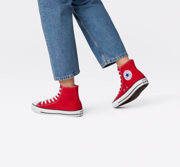 Zapatillas Altas Converse Chuck Taylor All Star Red Rojas | CV-583EGN