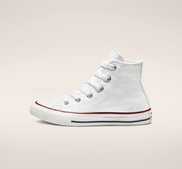 Zapatillas Altas Converse Chuck Taylor All Star Blancas | CV-587XTC