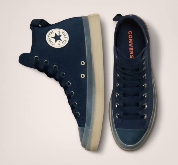 Zapatillas Altas Converse Chuck Taylor All Star CX Seasonal Color Azul Marino Obsidian | CV-608UAZ