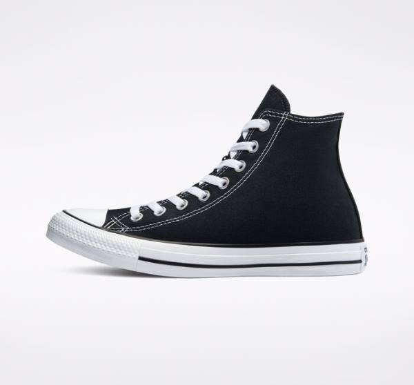 Zapatillas Altas Converse Chuck Taylor All Star Black Negras | CV-701ZUG