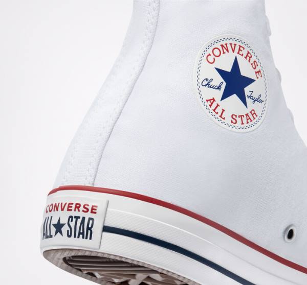 Zapatillas Altas Converse Chuck Taylor All Star White Blancas | CV-763UEL