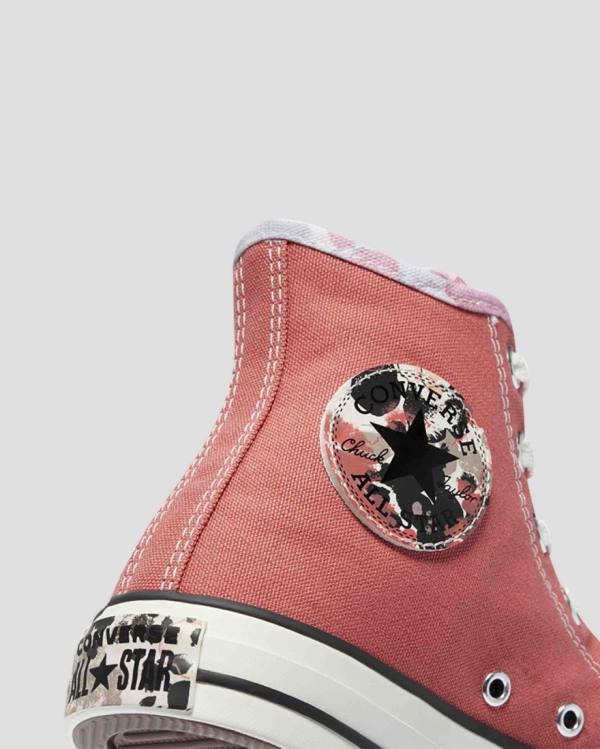 Zapatillas Altas Converse Chuck Taylor All Star Festival Rosas | CV-807PTG