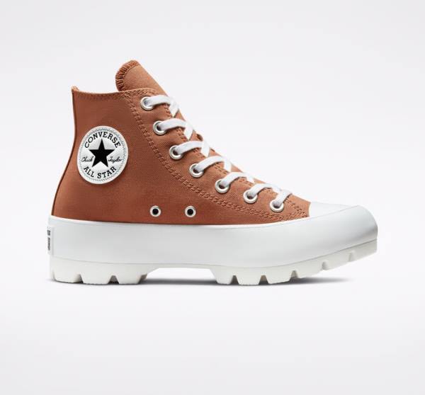 Zapatillas Altas Converse Chuck Taylor All Star Lugged Seasonal Color Blancas Negras | CV-825JQO