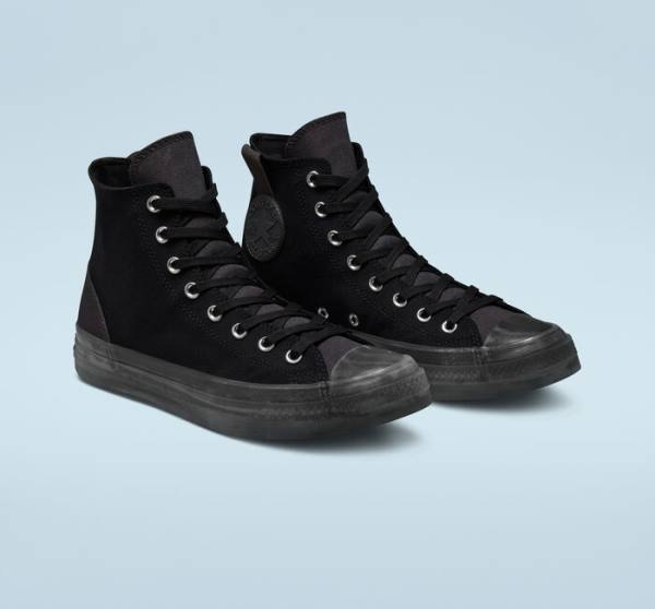 Zapatillas Altas Converse Chuck Taylor All Star CX Stretch Lona Negras | CV-842HKJ