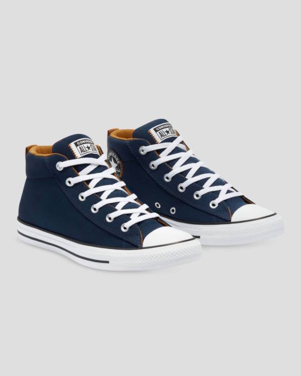 Zapatillas Altas Converse Chuck Taylor All Star Calle Azules | CV-902ENF