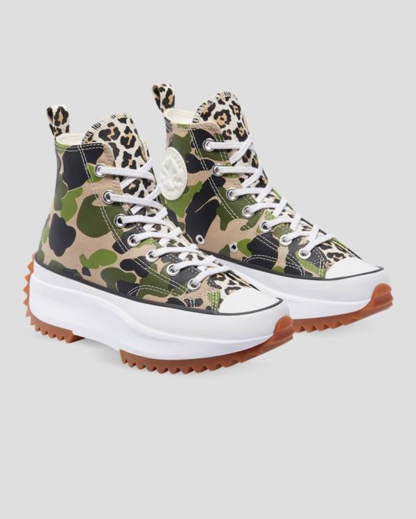 Zapatillas Altas Converse Run Star Hike Wild Archive Camuflaje | CV-167UTG