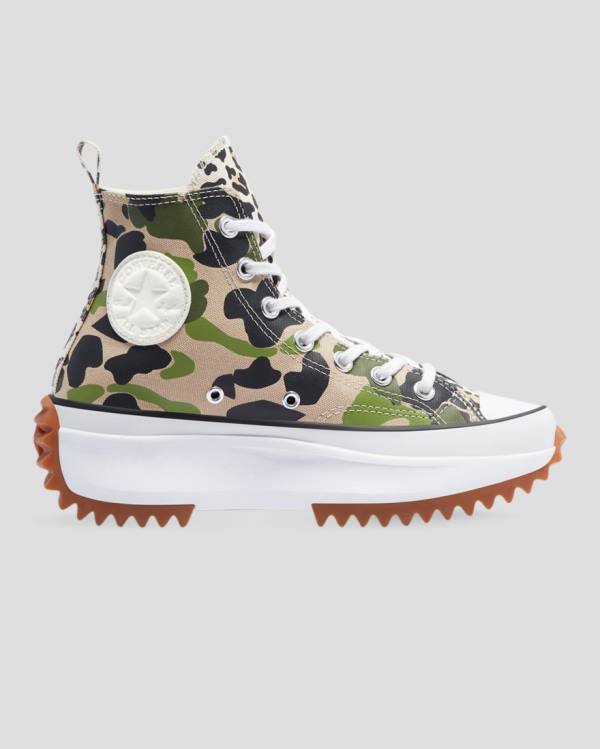 Zapatillas Altas Converse Run Star Hike Wild Archive Camuflaje | CV-748YNX