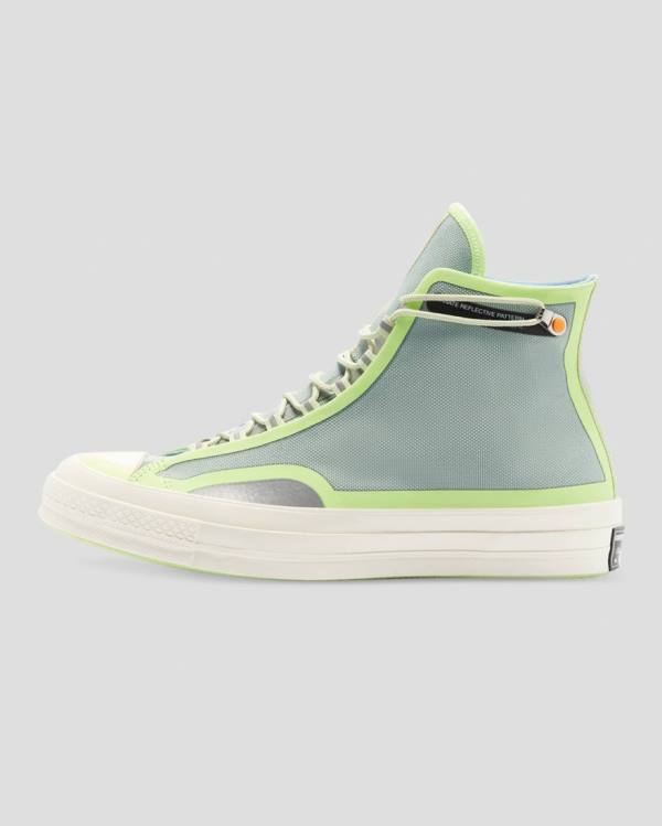 Zapatillas Altas Converse Seam Tape Chuck 70 Verde | CV-865DNH